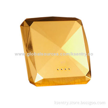 New Design Crystal 6,000mAh Dual USB Power Bank Charger for Mobile Phone